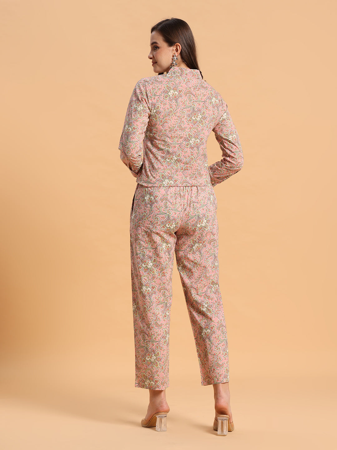 Drawstring shirt co-ord