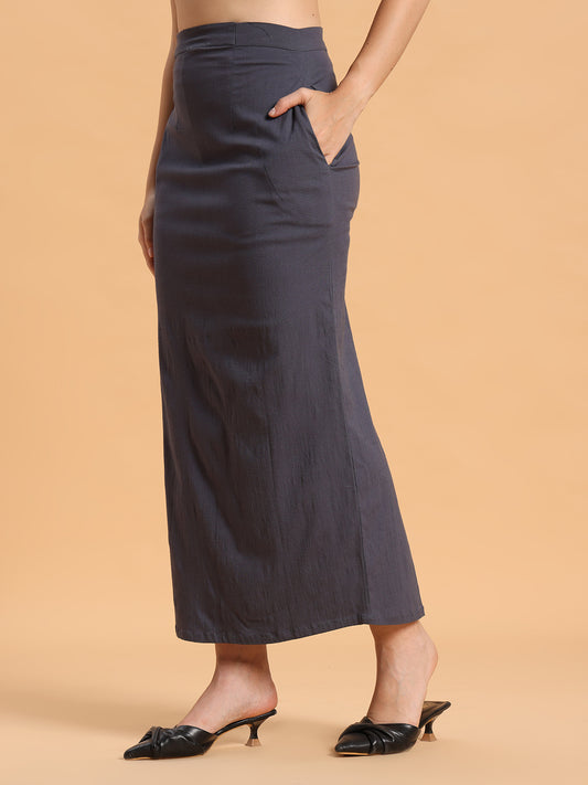 Grey Maxi skirt
