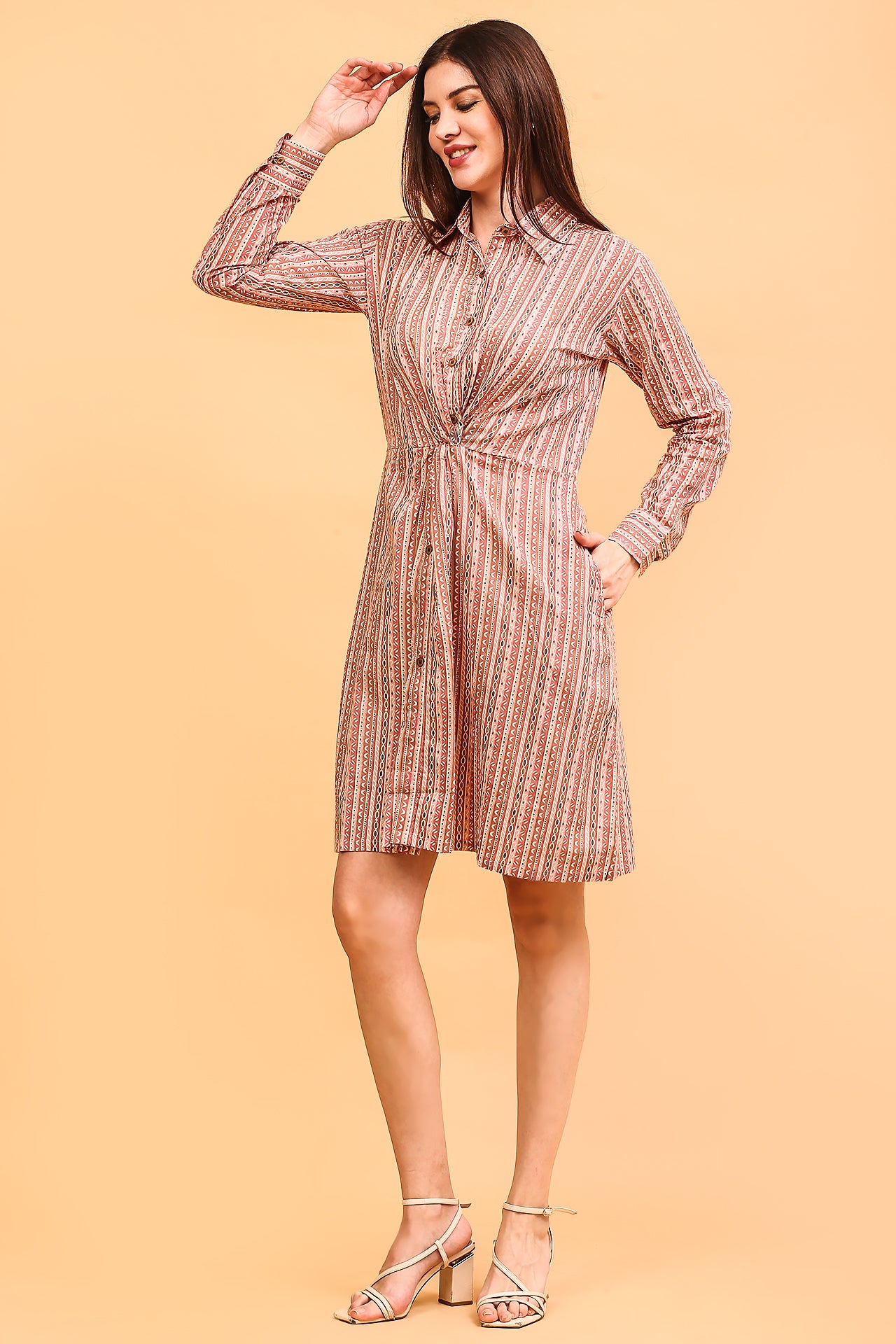 Azalea Shirt dress