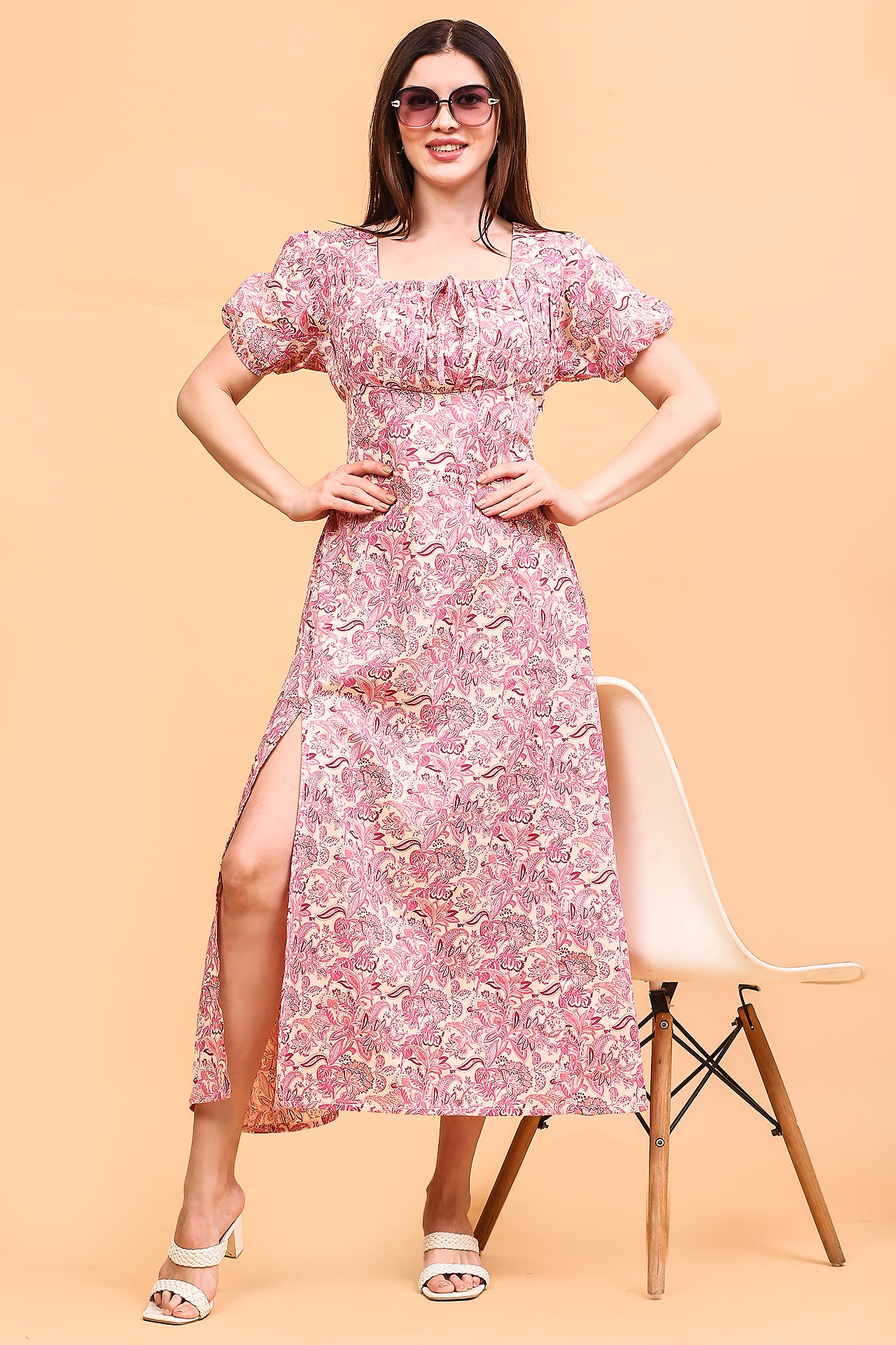 Pink Lily dress Akanya Pink Lily dress Akanya