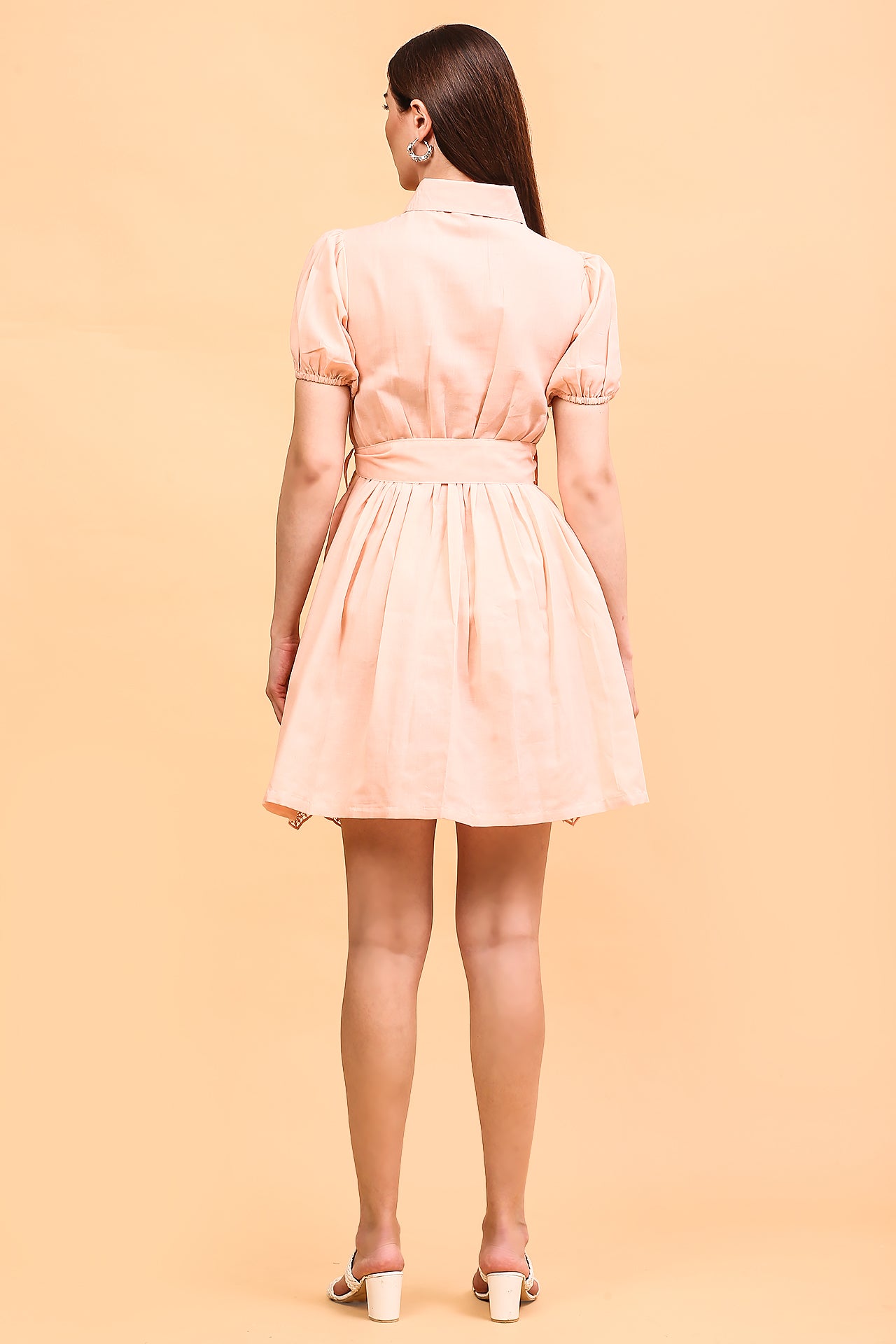 Peach Dress