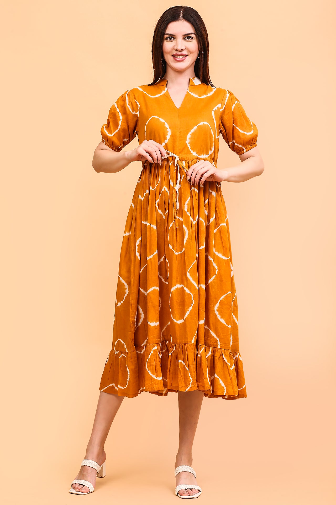 Turmeric Tunic dress