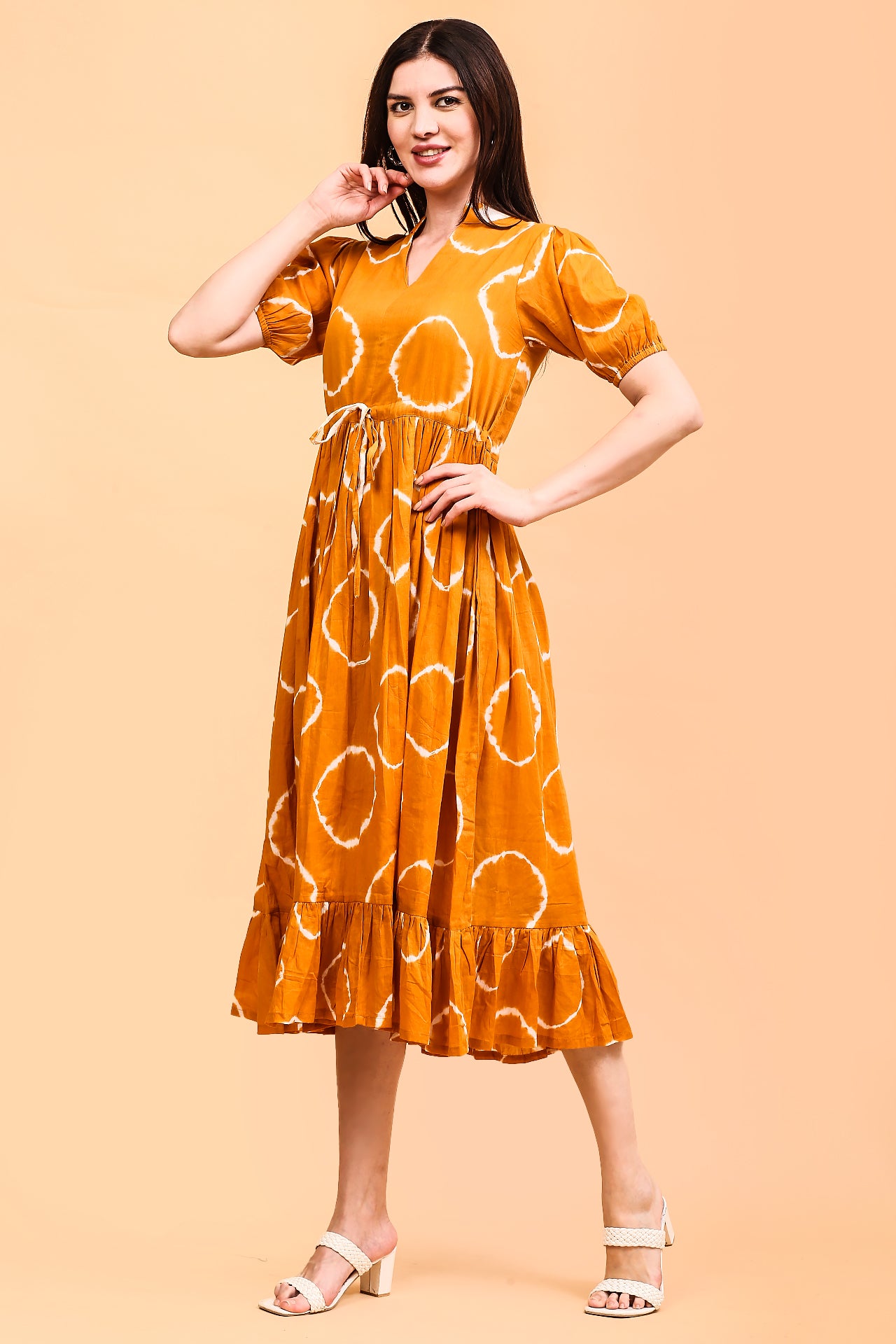 Turmeric Tunic dress