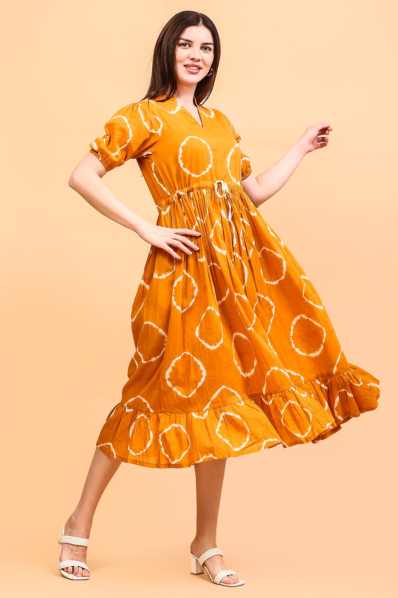 Turmeric Tunic dress