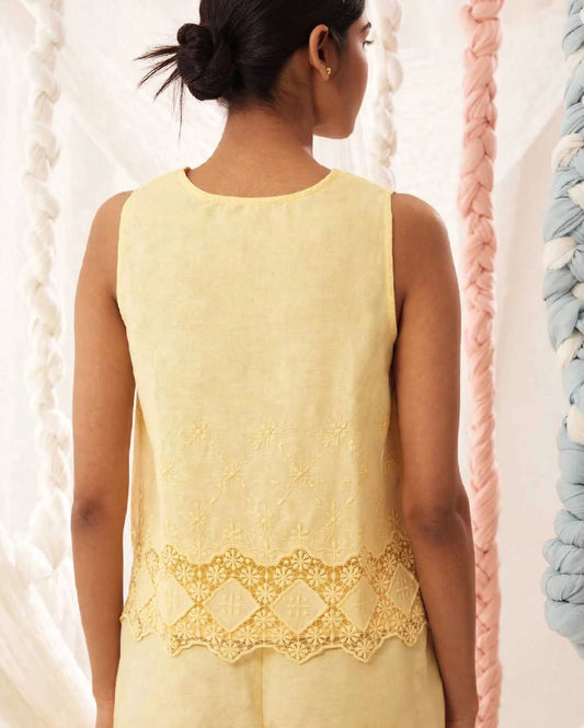 Yellow Leora Co-Ord