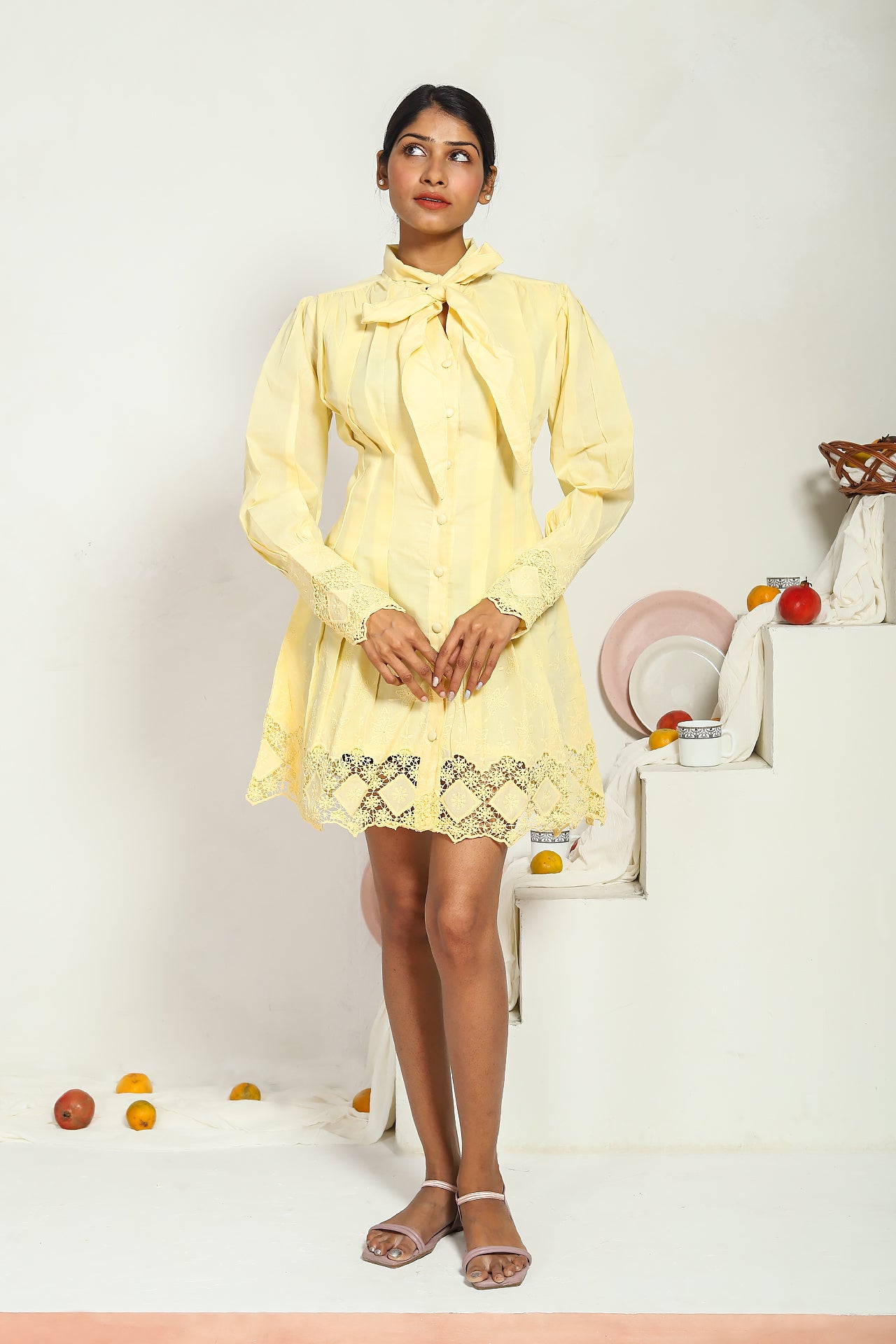 Yellow Cyra Dress