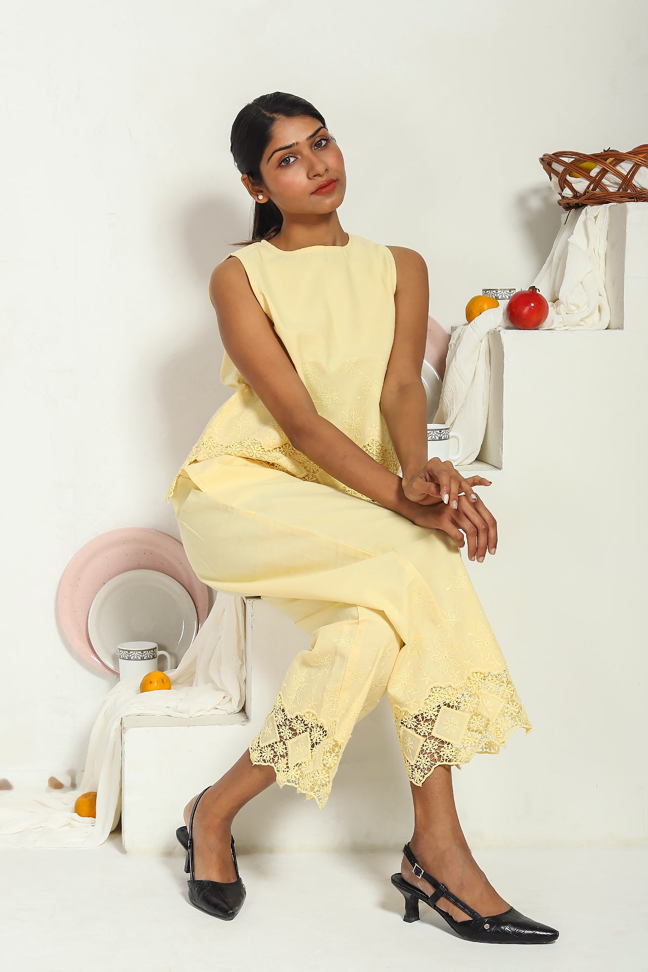 Yellow Leora Co-Ord