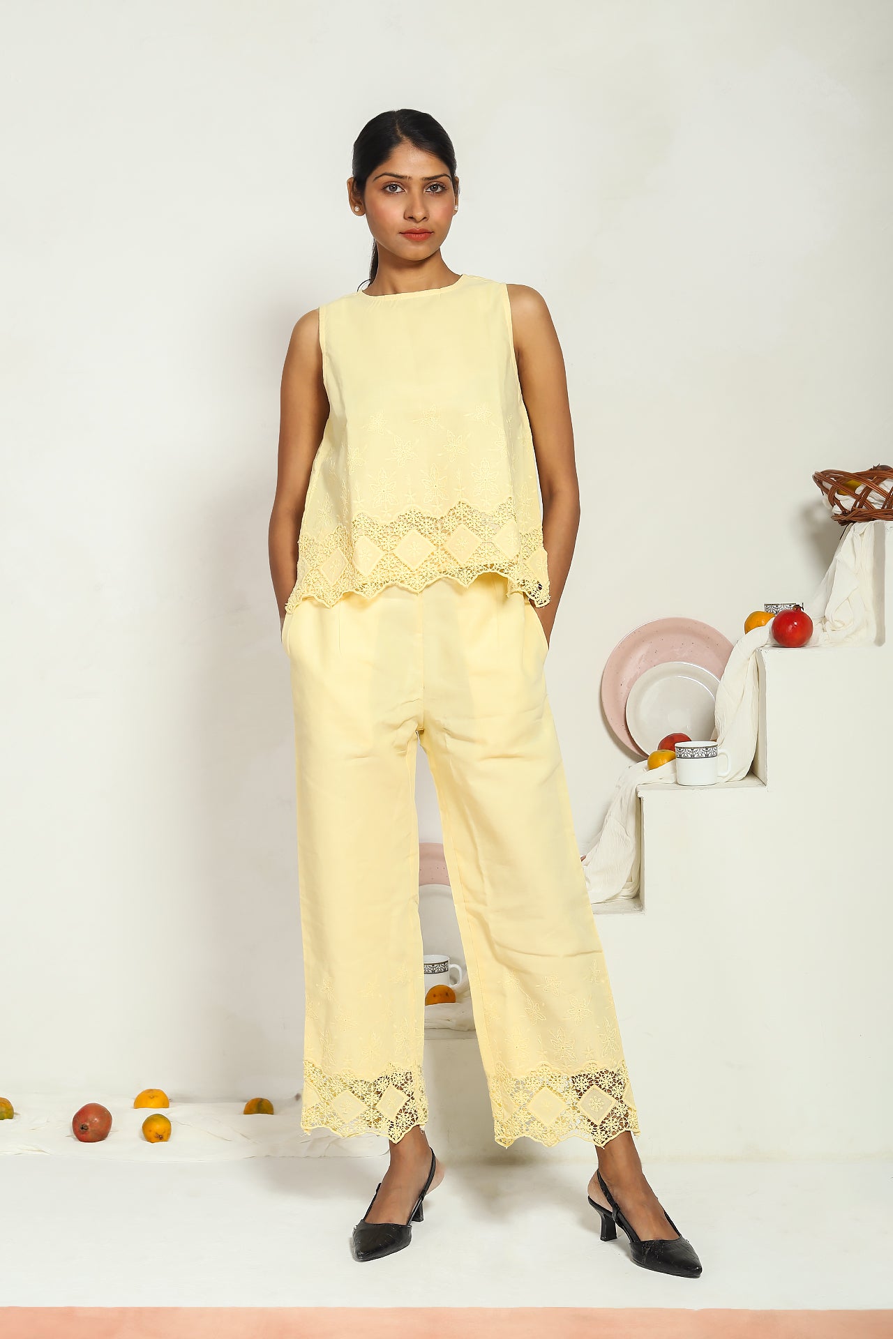 Yellow Leora Co-Ord