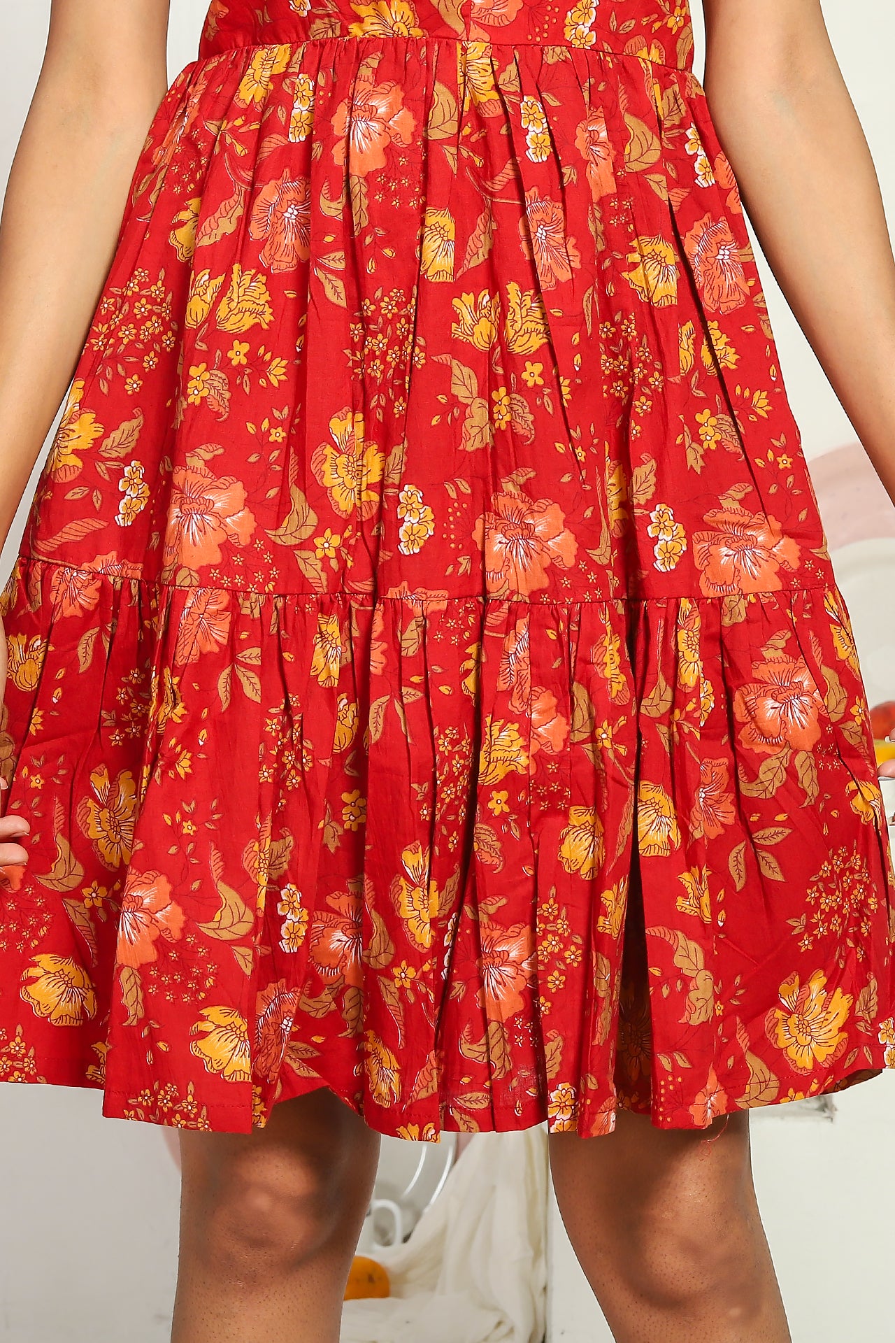 Red Halter Mini Dress