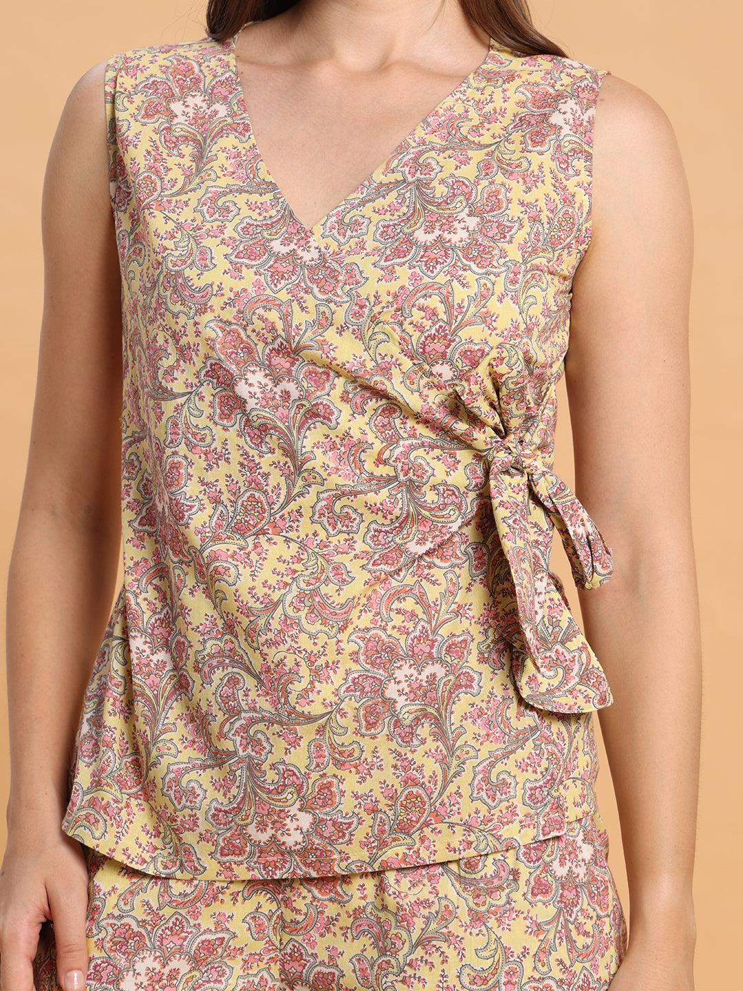 Wrap style top co-ord