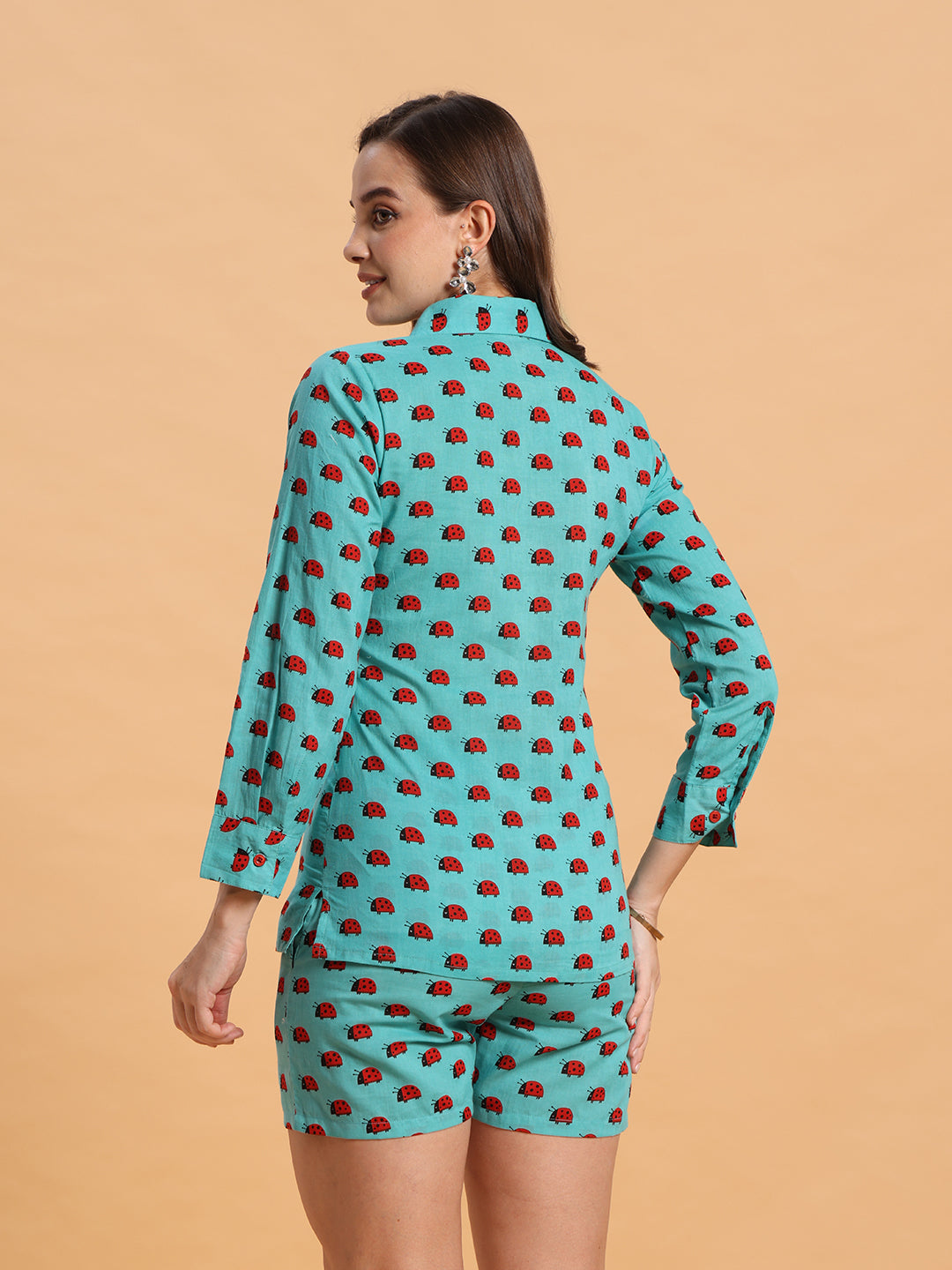 Turqiose print co-ord