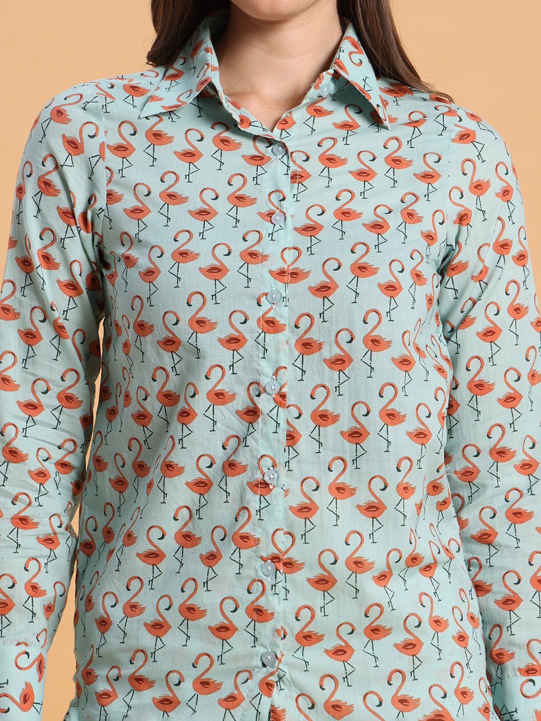 Flamingo print co-ord