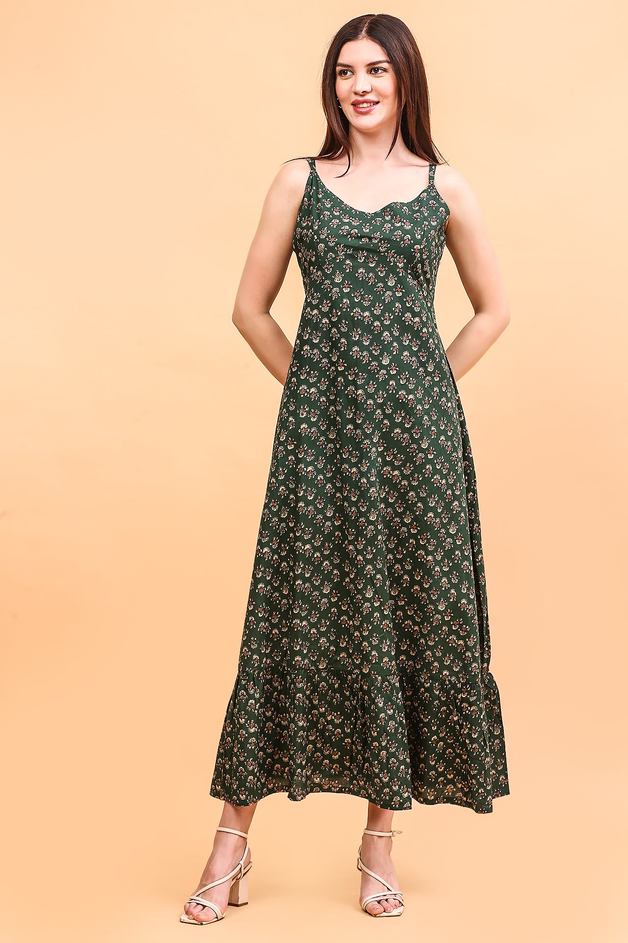 Green Dahlia dress