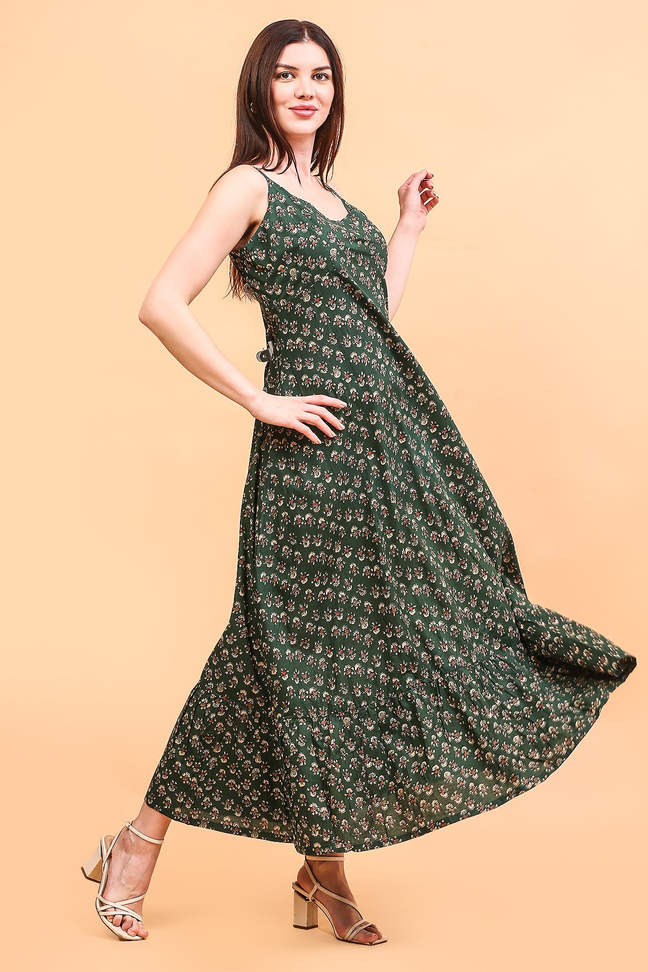 Green Dahlia dress