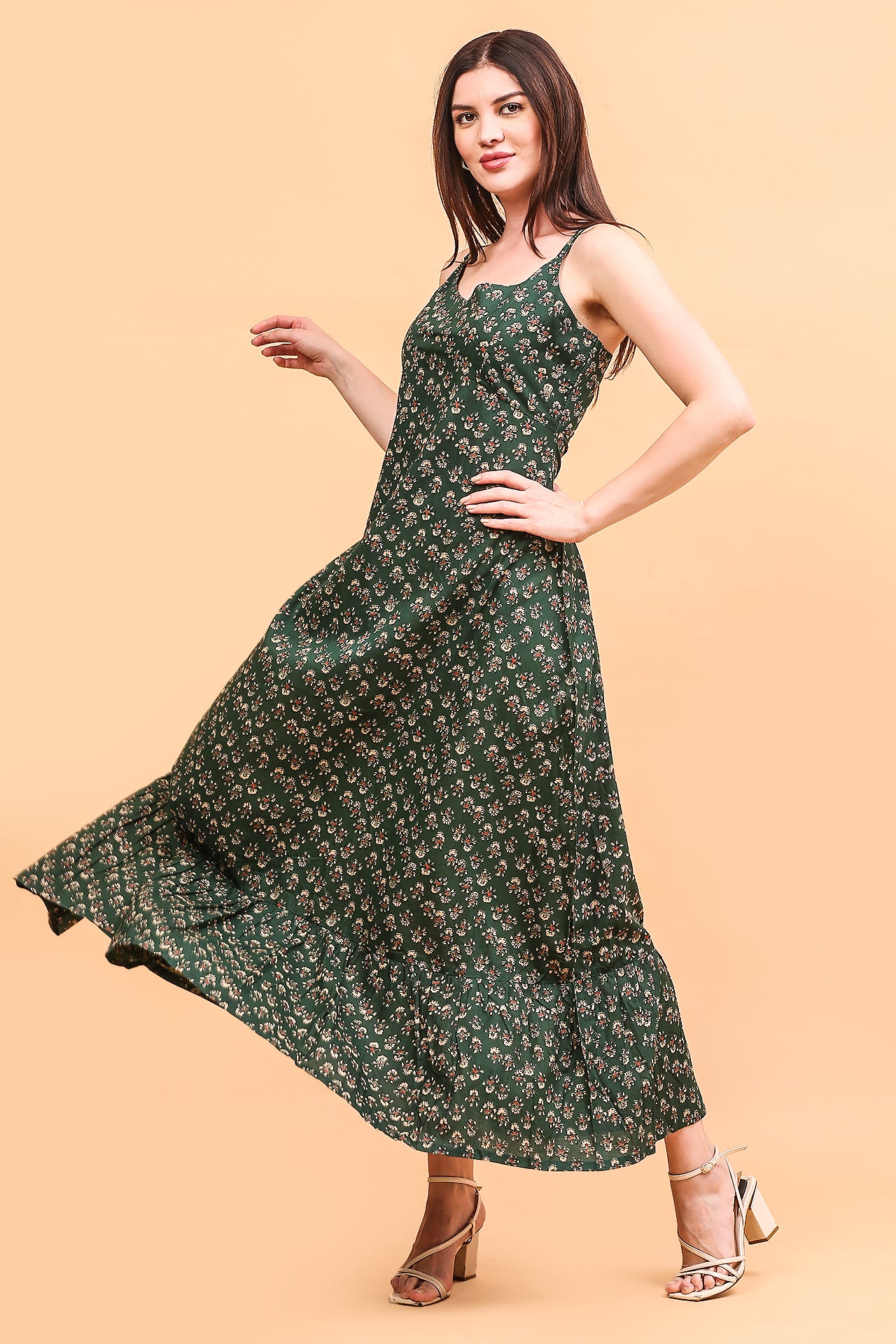 Green Dahlia dress