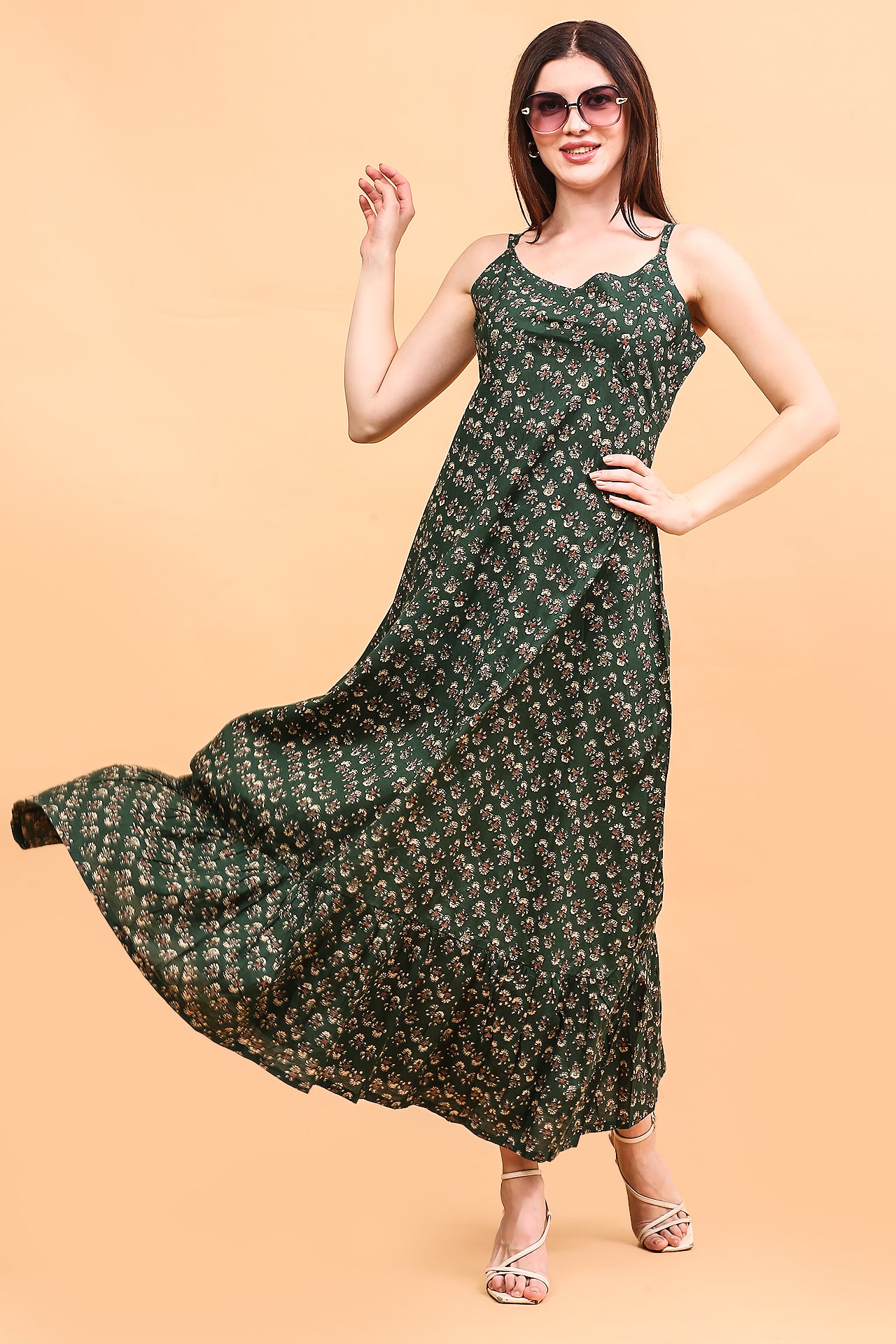 Green Dahlia dress