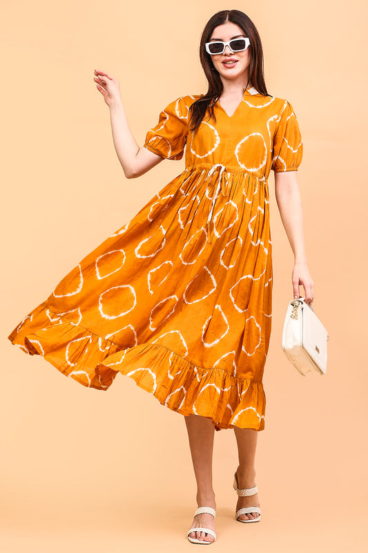 Turmeric Tunic dress