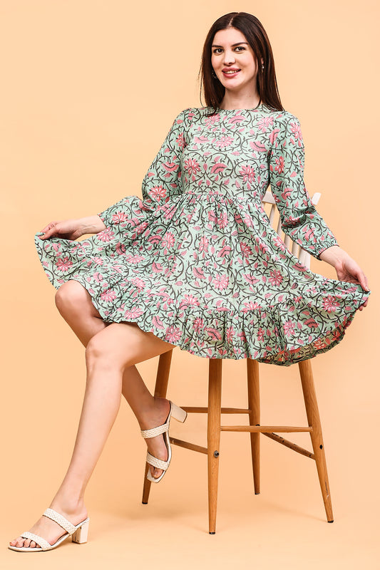 Mint Meadow dress