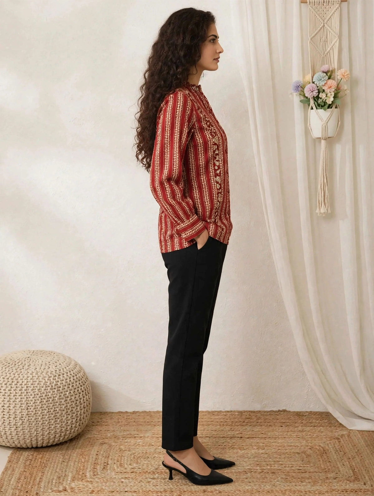 Maroon Shirt