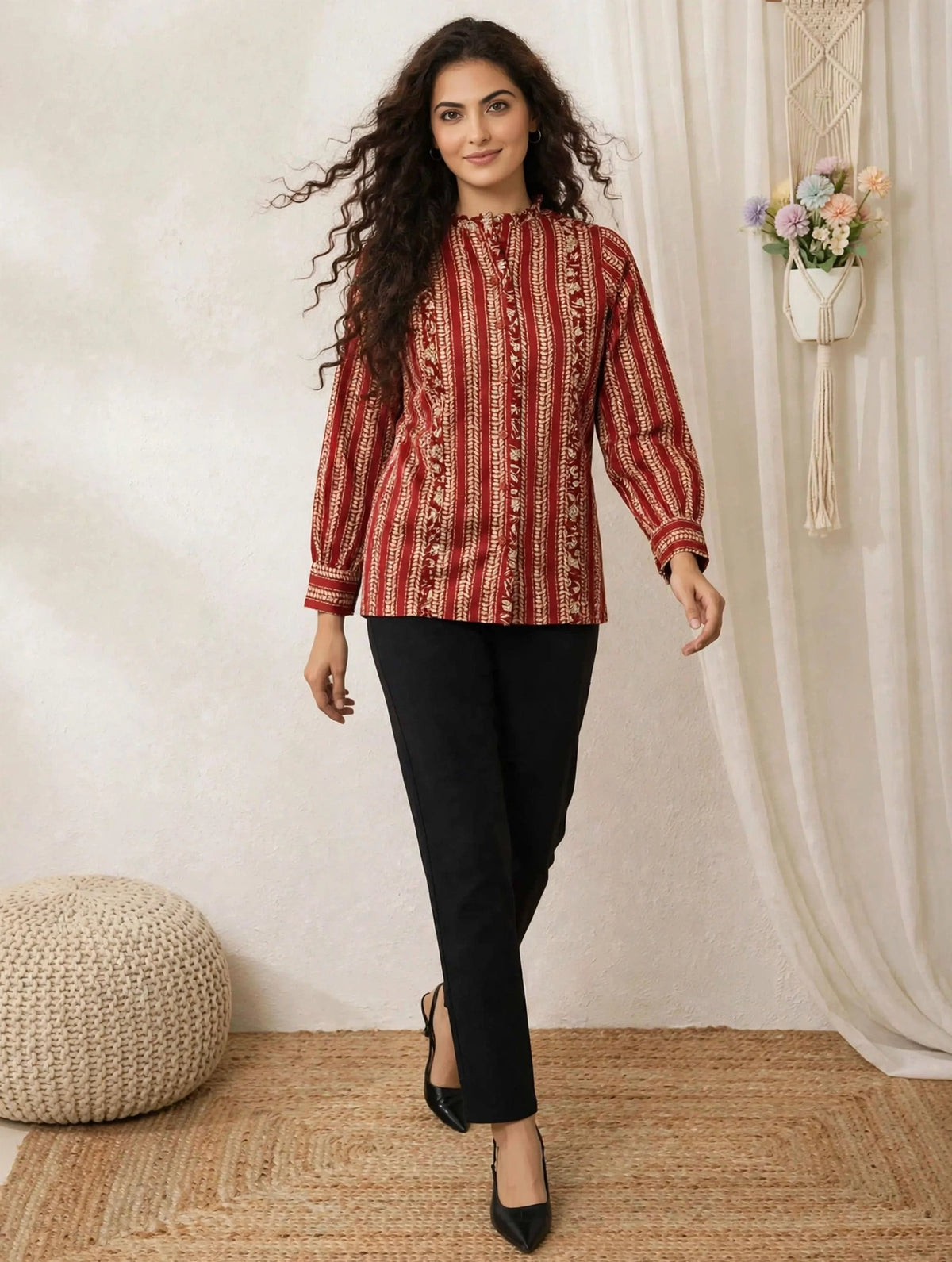 Maroon Shirt