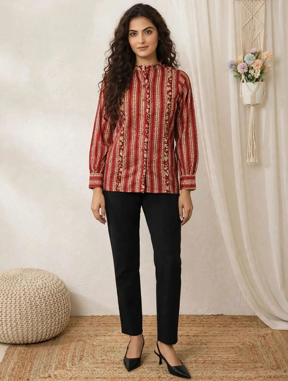 Maroon Shirt