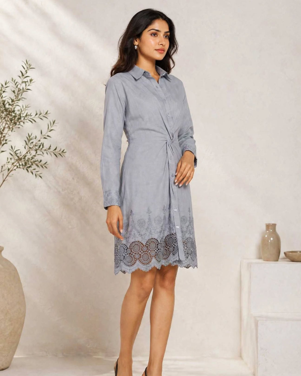 Grey Chantea Dress