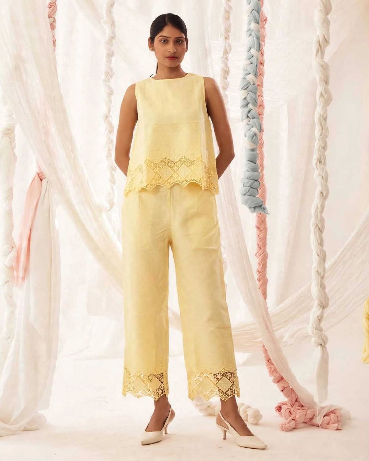 Yellow Leora Co-Ord