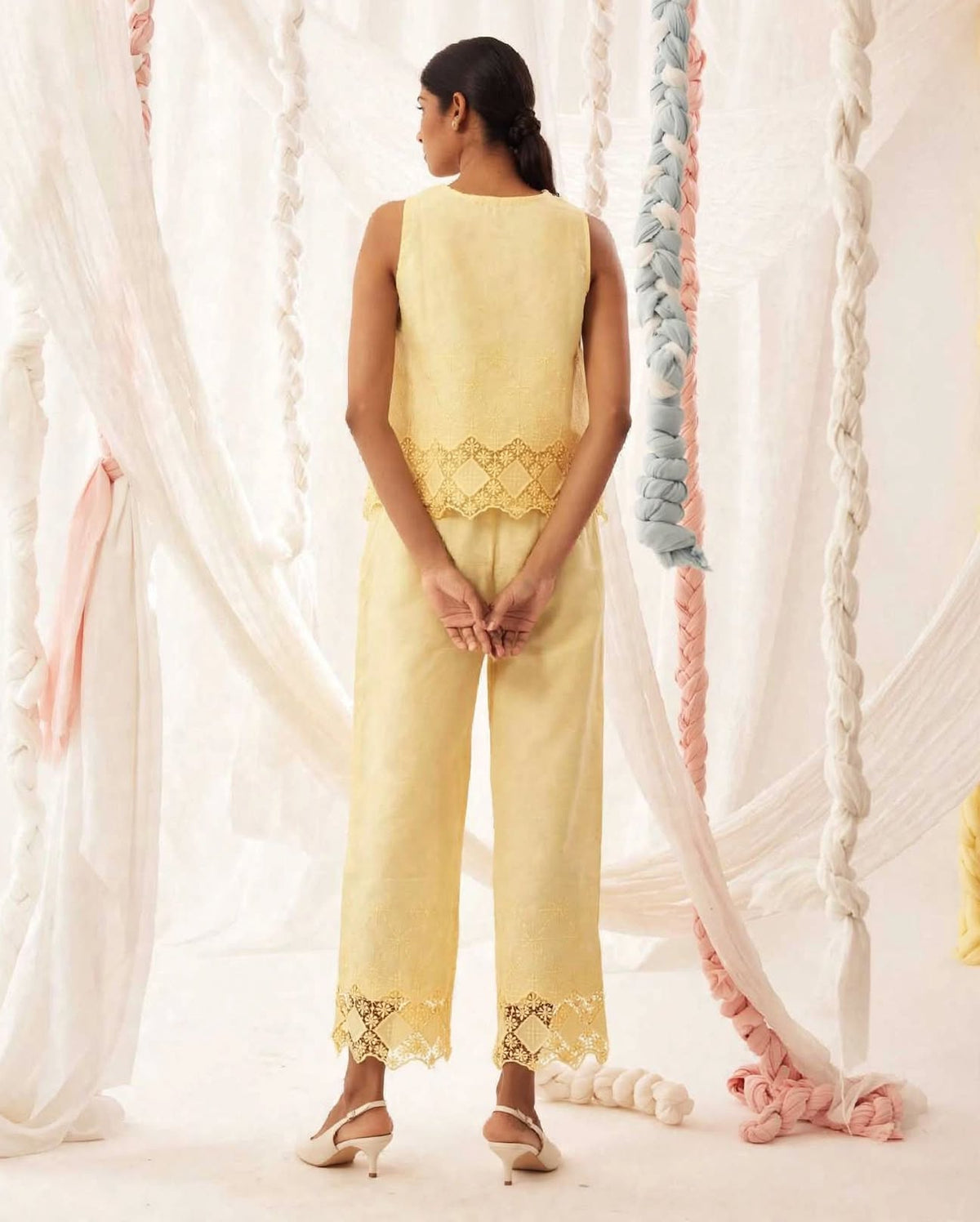 Yellow Leora Co-Ord