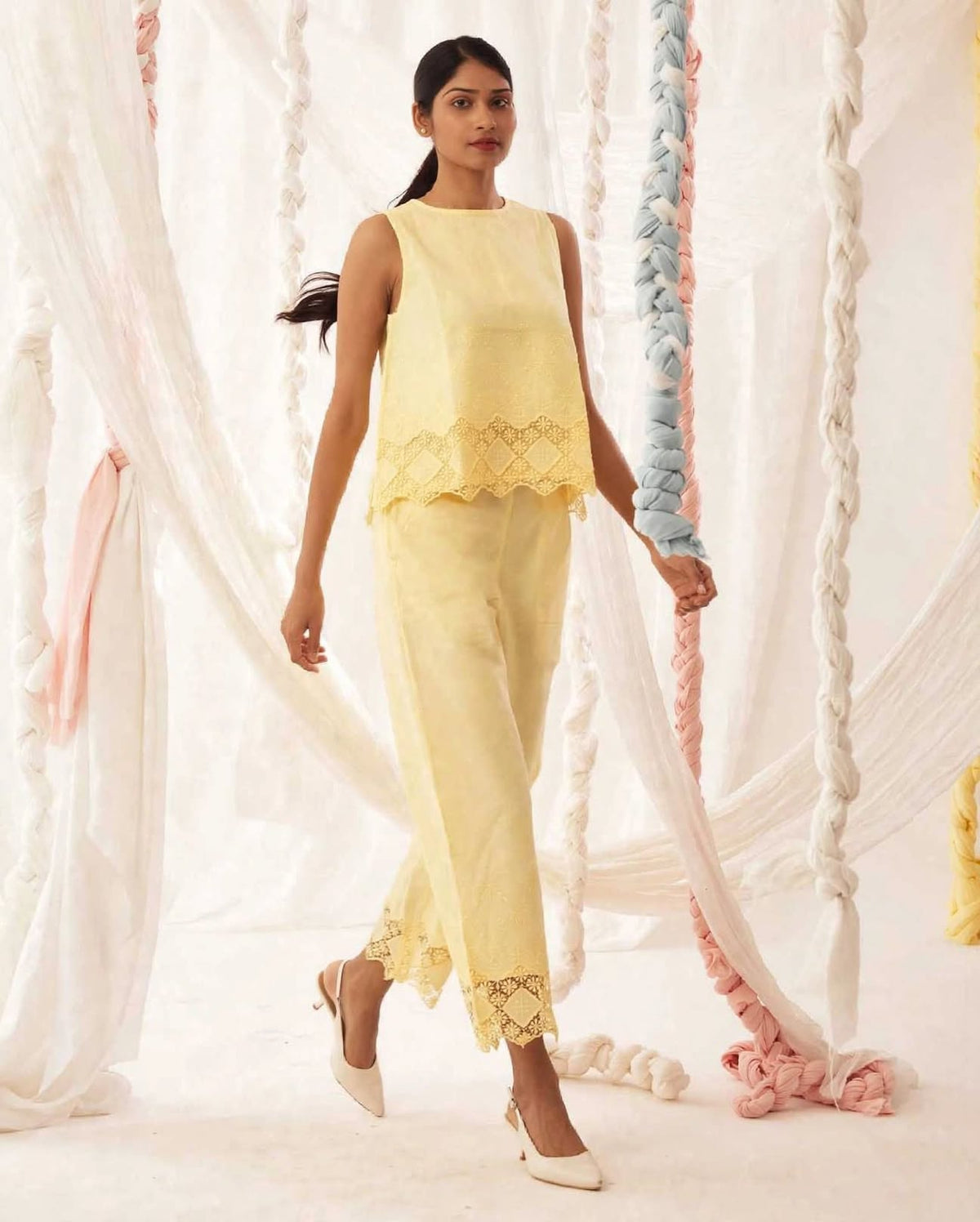 Yellow Leora Co-Ord
