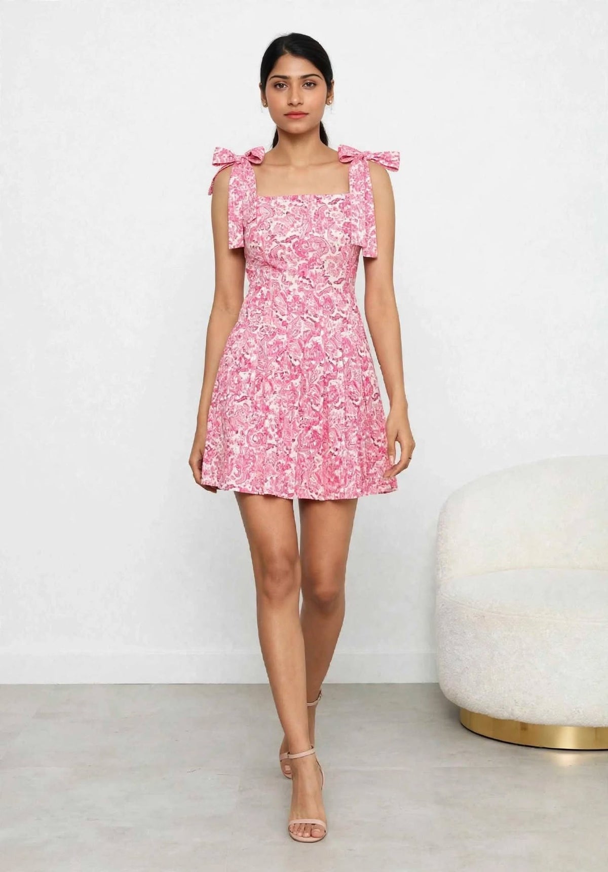 Pink Roselle Dress