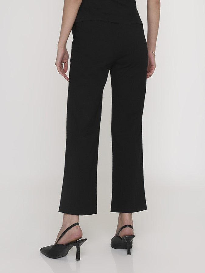 Blazer 2 pcs set panelled in black