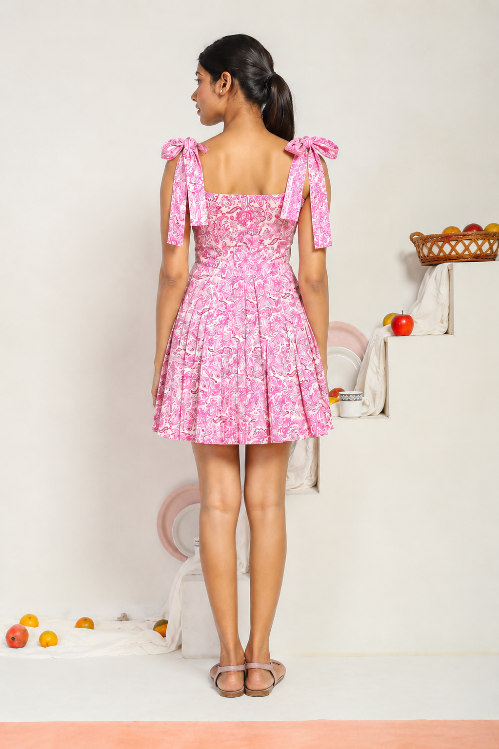 Pink Roselle Dress