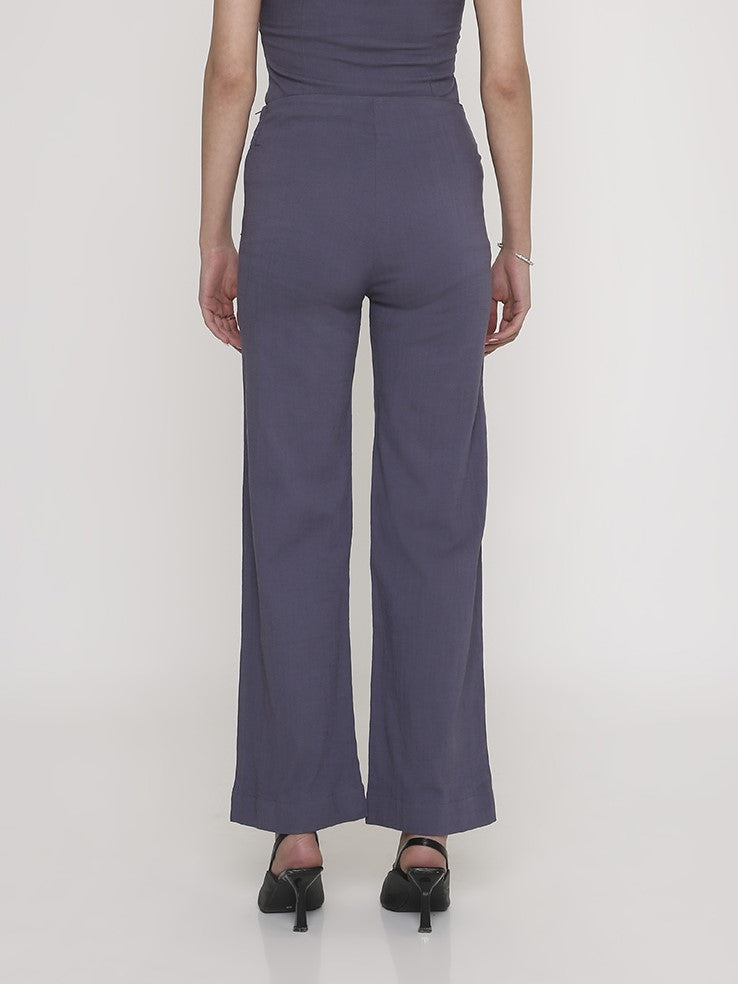 Blazer 2 pcs set panelled in grey